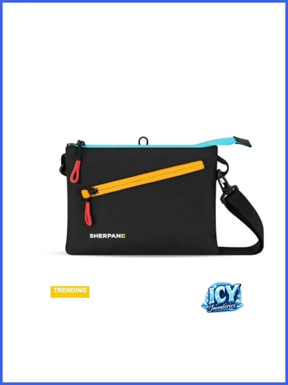 Nylon Mini Crossbody Bag RFID Lightweight Shoulder Purse